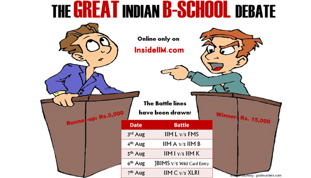 The Great Indian BSchool Debate - Everything you need to know about it