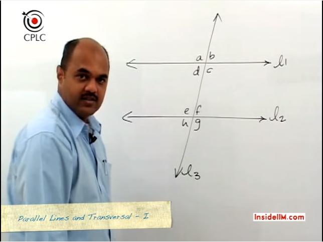 Geometry : Lines, Angles and Triangles - InsideIIM's Virtual Class with CPLC's Parag Chitale