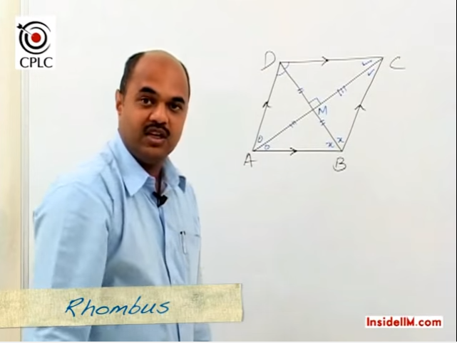 Geometry : Quadrilaterals and Circle – InsideIIM’s Virtual Class with CPLC’s Parag Chitale