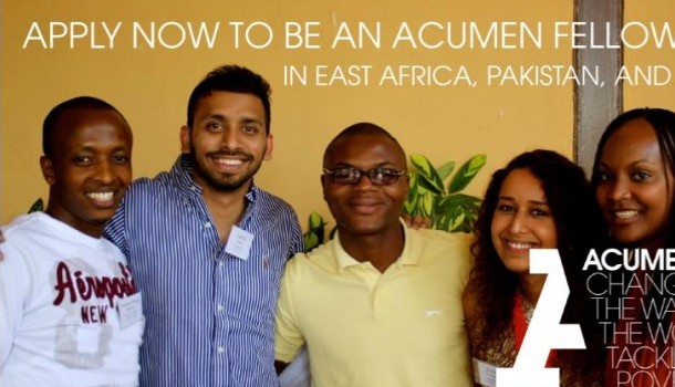Acumen India Fellows Program - Apply Now!
