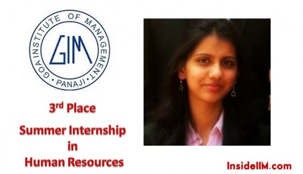 Summer Internship at an Indian Conglomerate - Human Resources