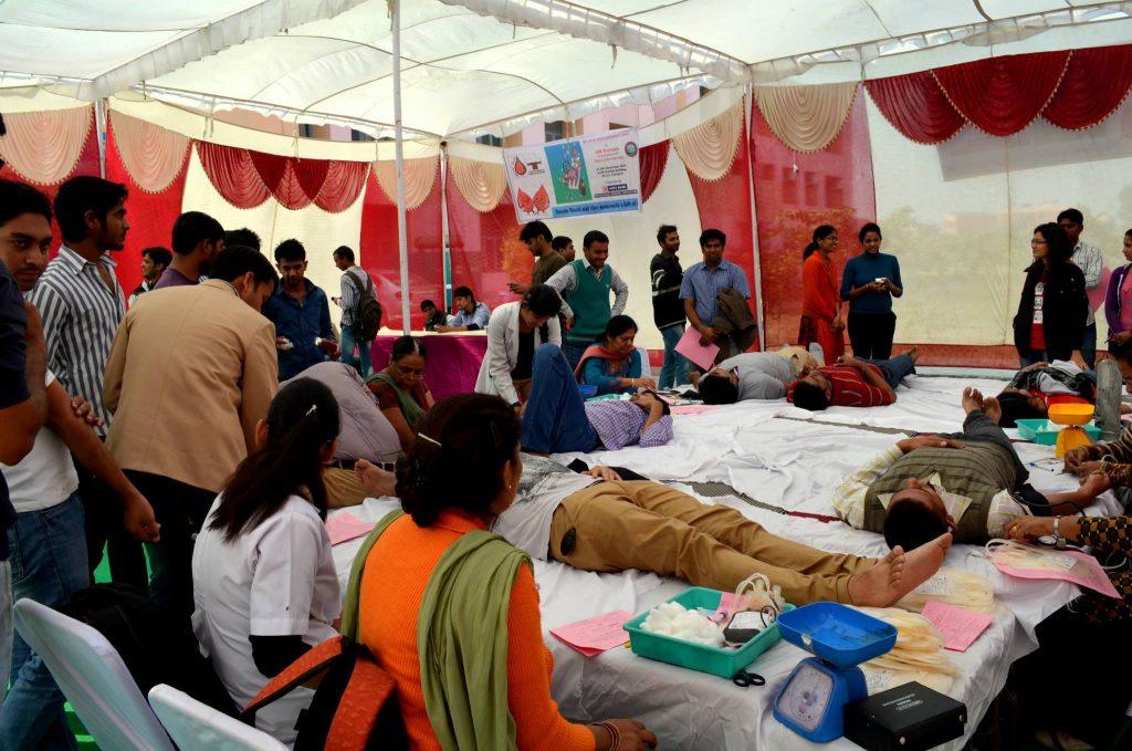 Blood Donation Camp at IIM Rohtak Successful