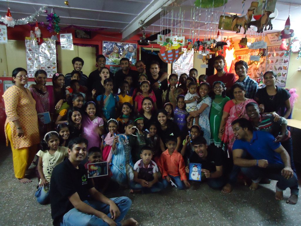 Ummid celebrates Christmas with CORP India - IIM Indore, Mumbai Campus