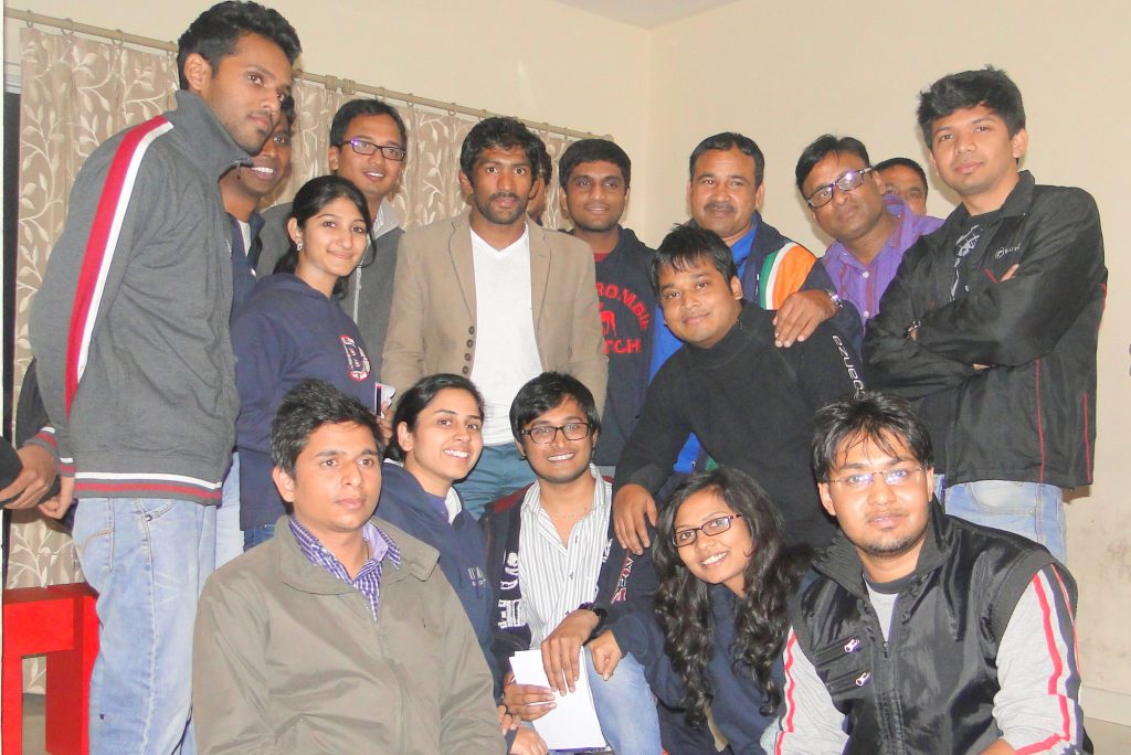 Lessons from life: An interactive session between a star wrestler and IIM Ranchi students