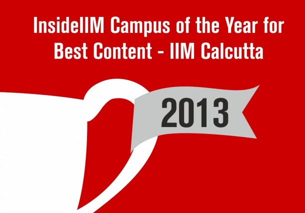InsideIIM Campus of the Year for Best Content Creation - IIM Calcutta