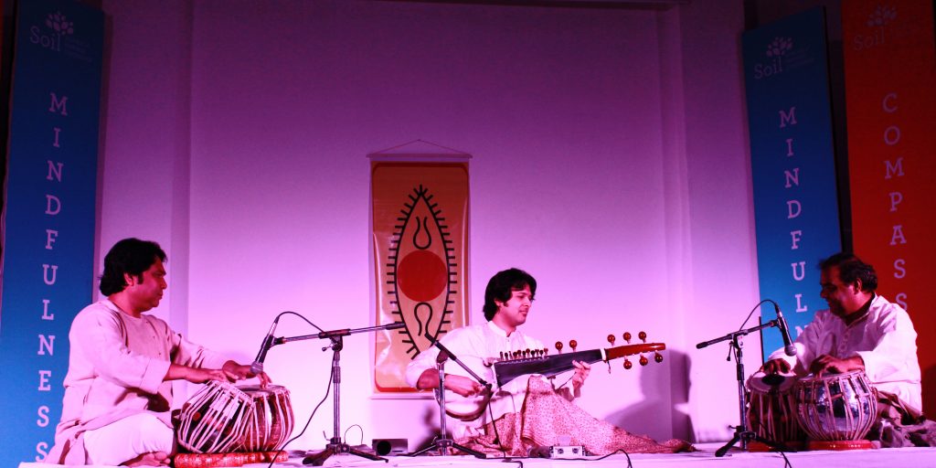 SOIL Students learn leadership through music - Sarod Maestro, Ayaan Ali Khan performs at SOIL