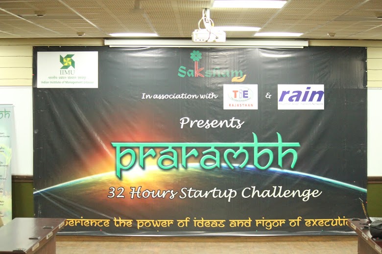 Prarambh - The 32 hour Start-Up Challenge concludes on a highly successful note at IIM Udaipur!