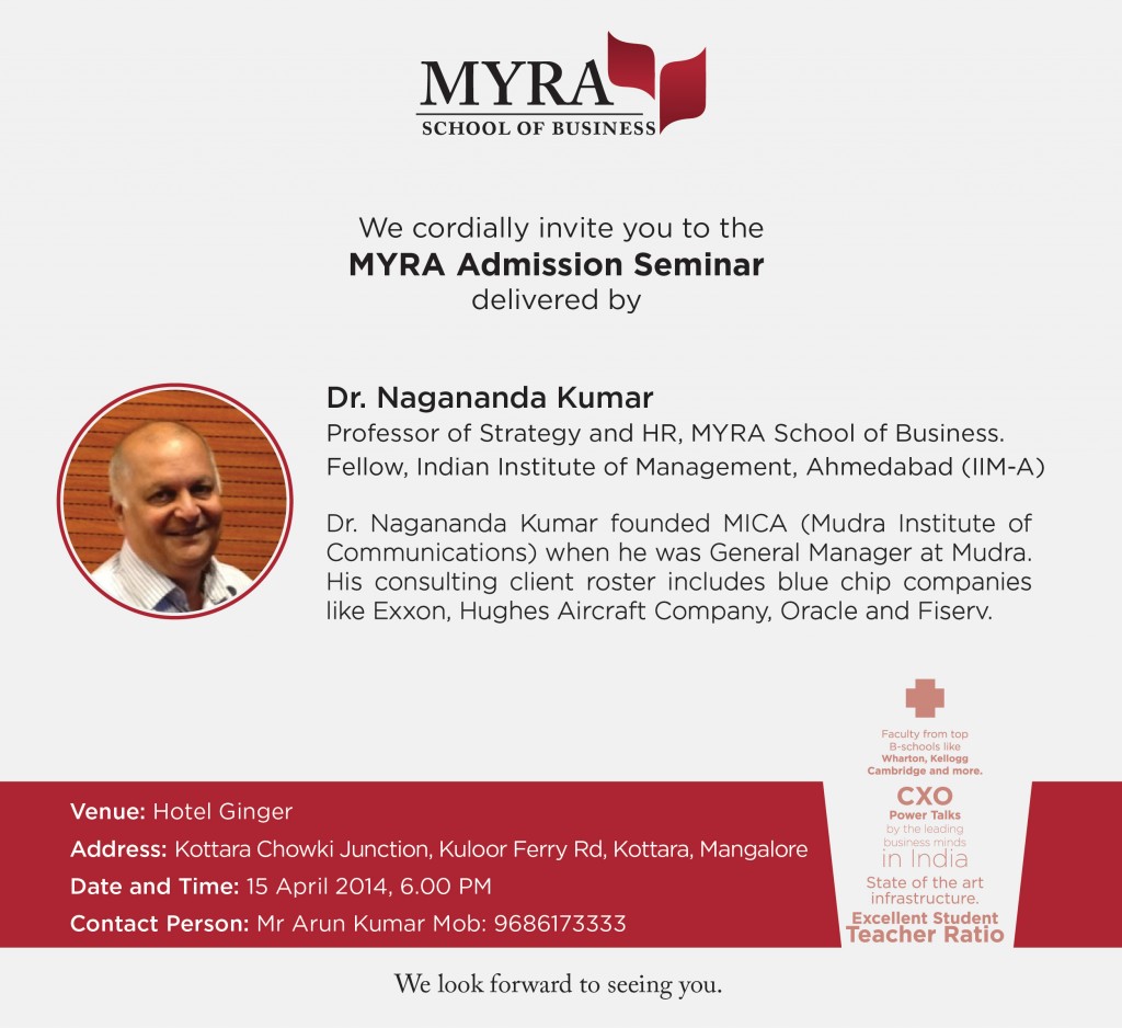 MYRA-AdmissionSeminar-Mangalore_invite