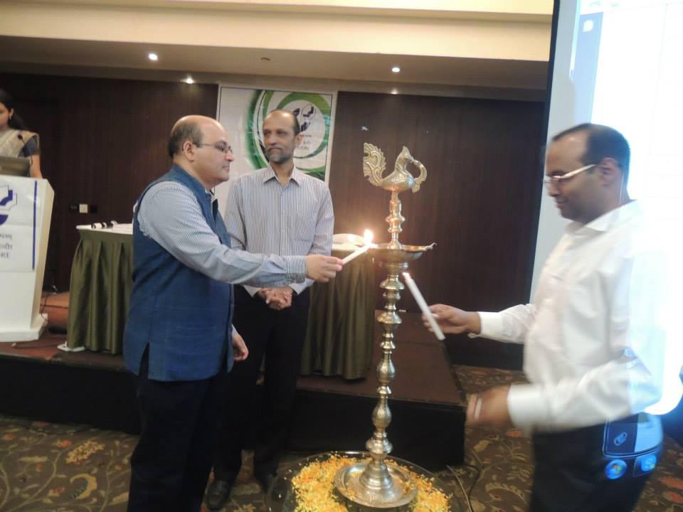 Dr Ajit Ranande , Chief economist Aditya Birla Group at the Orientation Ceremony Batch 2014-16 IIM Indore Mumbai Campus