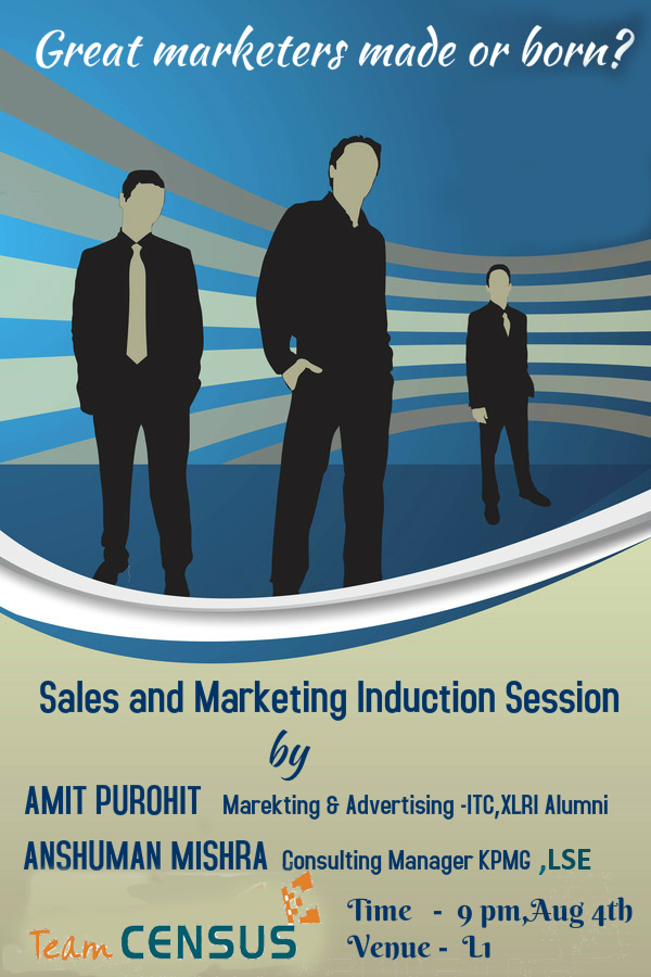 IIM Calcutta's Team Census presents 'Marketing Workshop by ITC &amp; KPMG'