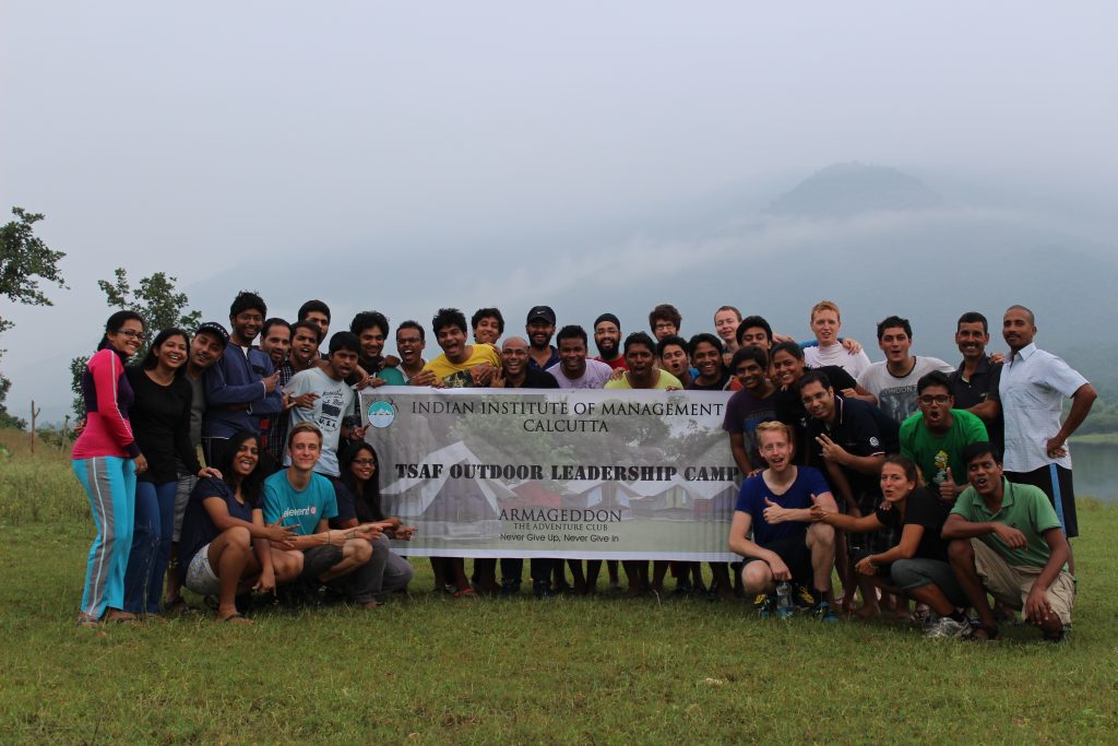 IIM Calcutta's Armageddon Club conducts the TSAF Outdoor Leadership Program