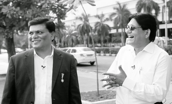 Milind Kamble and Chandra Bhan Prasad