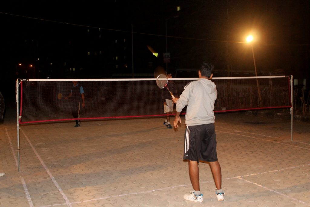The Nights at IIM Ranchi light up with the Intra-college Badminton League