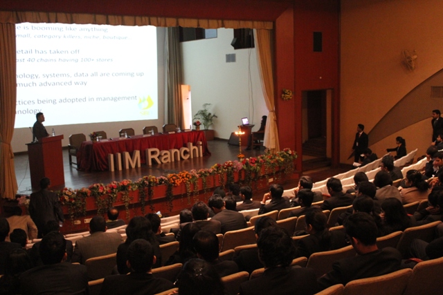 Day 2 of Radix....Consulting Conclave at IIM Ranchi