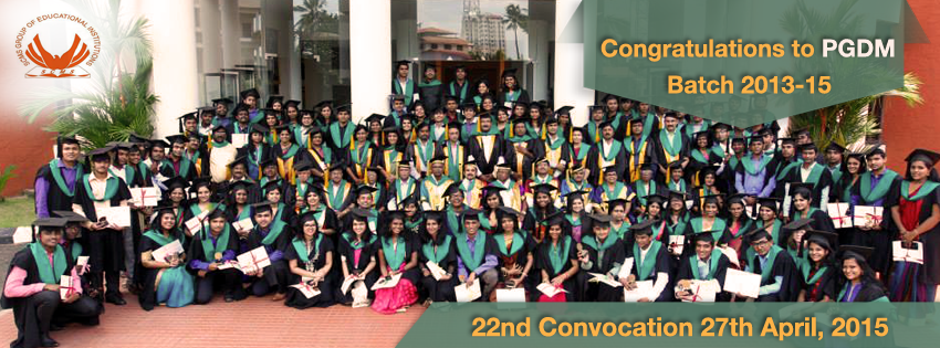 SCMS Cochin Convocation - 22nd Batch