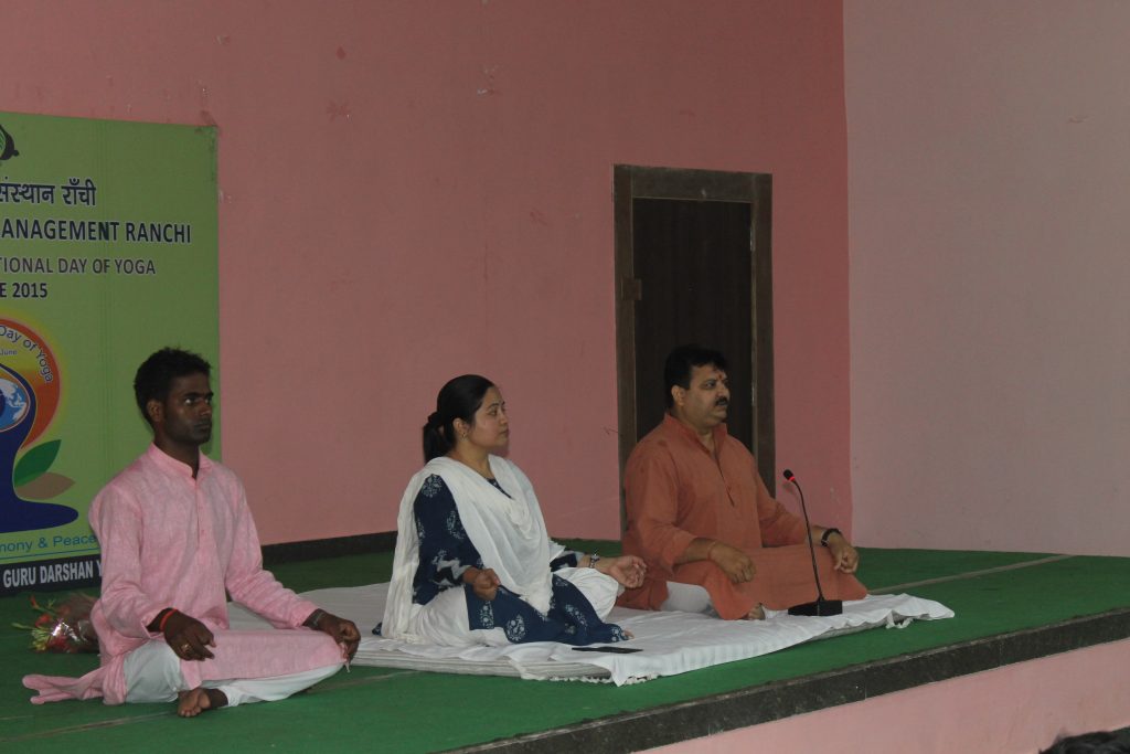 IIM Ranchi Observes International Yoga Day