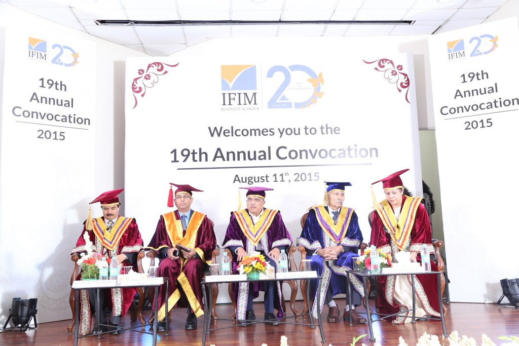 Shri Nandan Nilekani at IFIM's 19th Convocation 