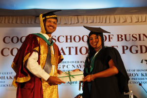 Aparna R - Winner of Chairman’s Gold Medal at SCMS Cochin
