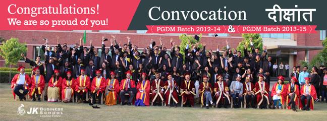 JKBS holds its Convocation ceremony for 2014 and 2015 Batches