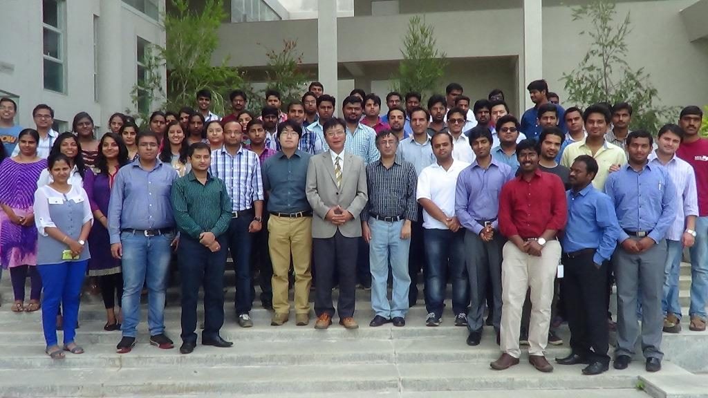 Dr. Yoshihide Fujioka, Professor of Social Policy, Graduate School of Economics, Kobe University, Japan visited MYRA School of Business