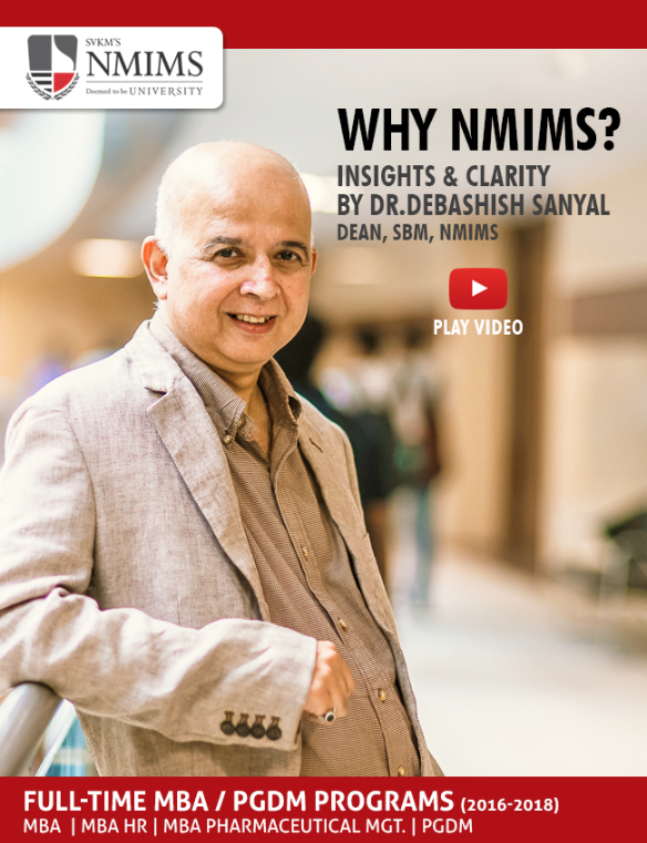 Message from NMIMS Dean - Why NMIMS