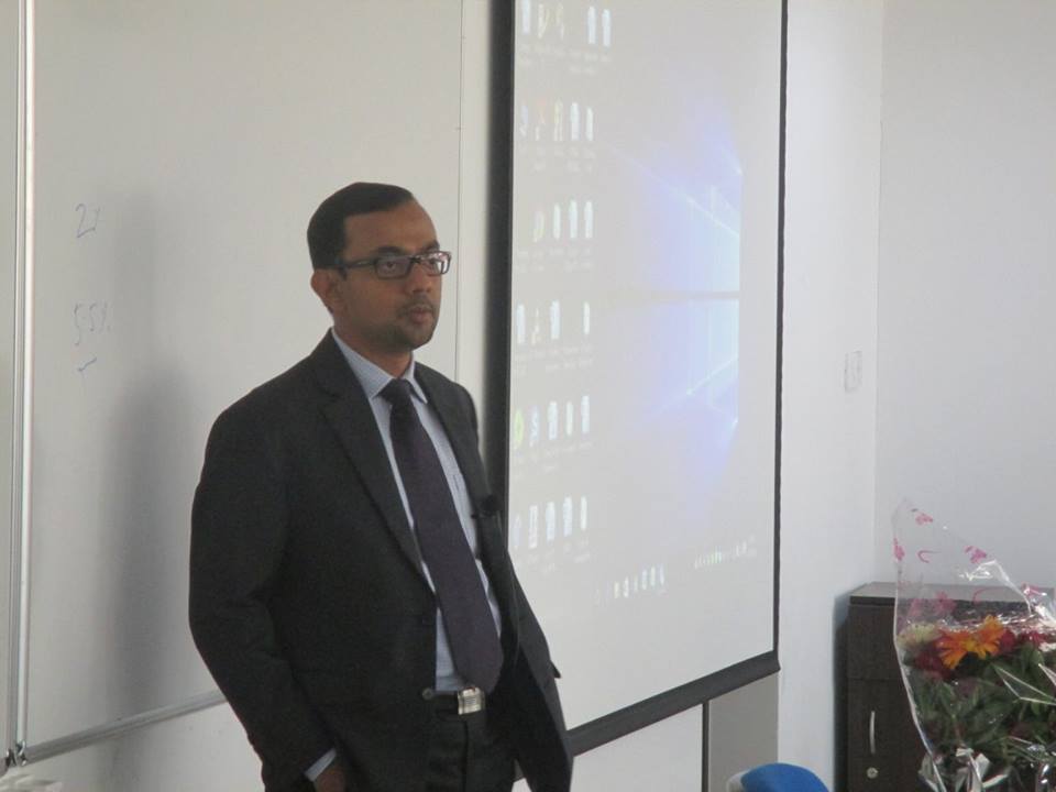 Guest Lecture by Mr. Sayan Das, Director, Royal Bank of Scotland - Banking Industry and Business Units in Banks