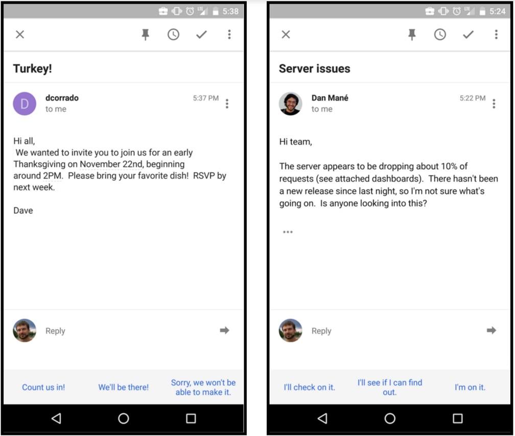Google Inbox Will Answer Mails On Your Behalf Using Smart Reply - Strategy With RS