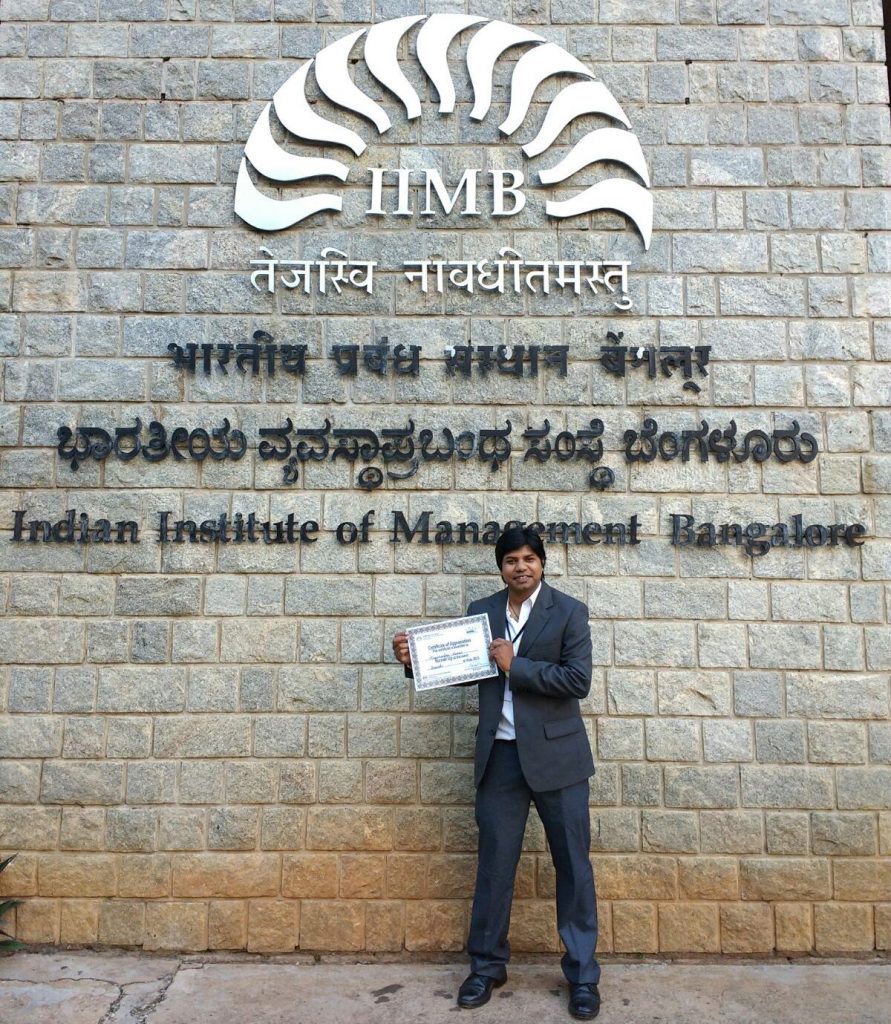 The Winning Moment At IIM Bangalore