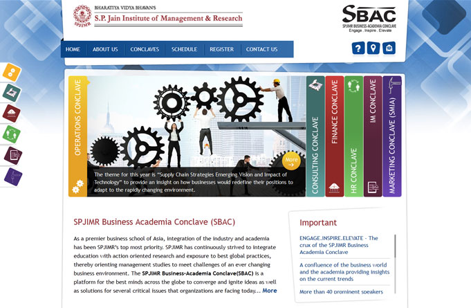 SPJIMR Business-Academia Conclave (SBAC) is here!