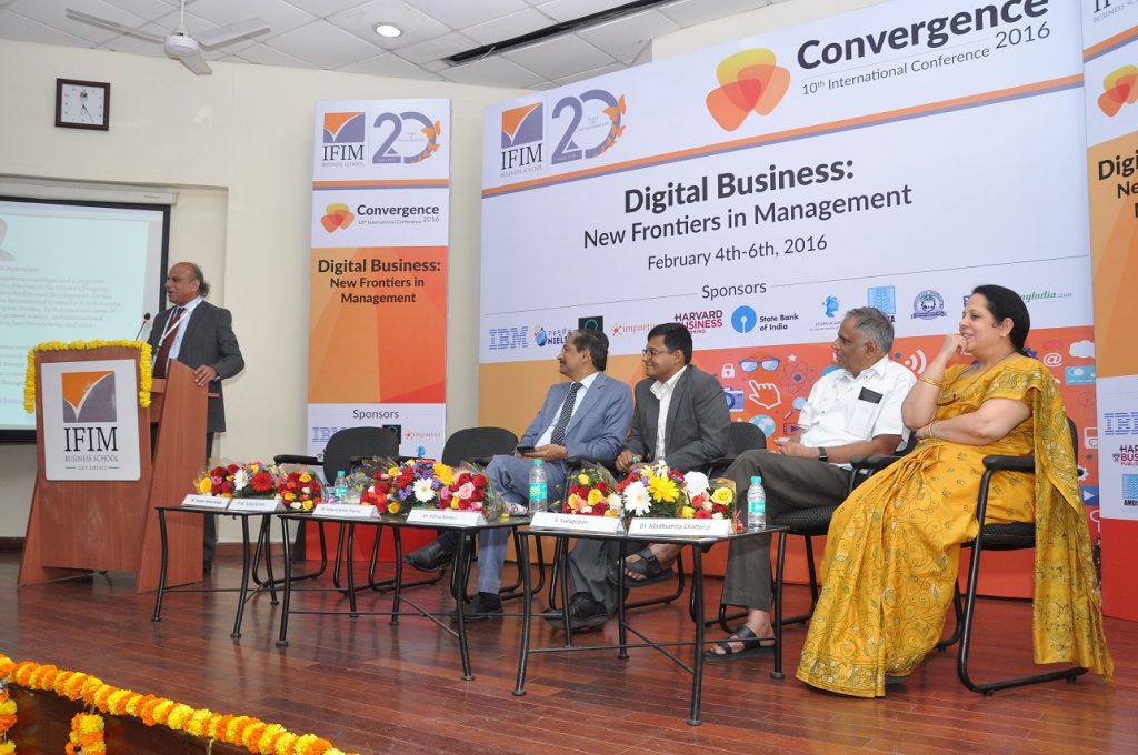 IFIM Business School Conducts Convergence 2016 - An International Conference On 'Digital Business: New Frontiers in Management'