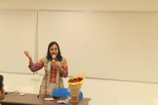 Guest Lecture By Ms Rekha Singhal, Senior Scientist, TCS Innovation Labs