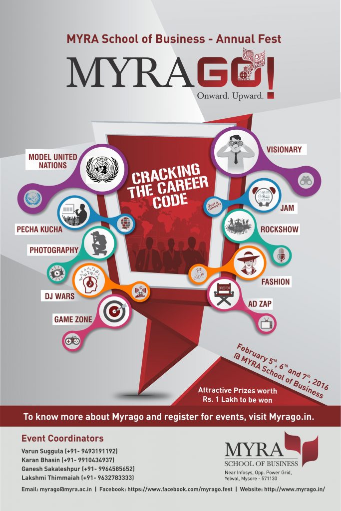 Welcome To MYRAGO 2016 - MYRA's Annual Fest