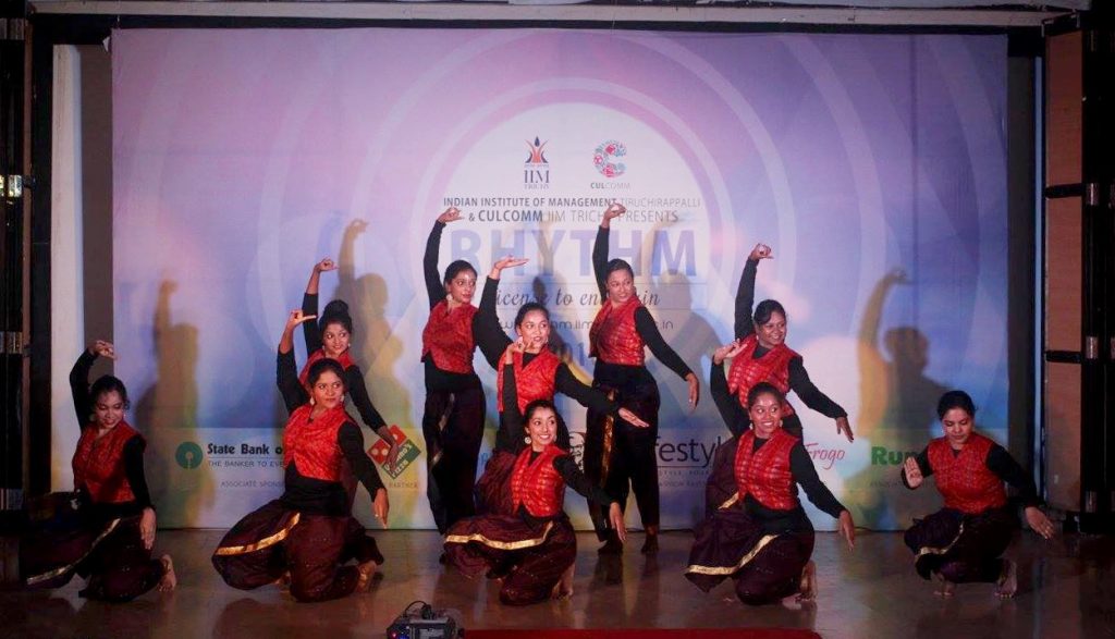 A snap from the Annual Cultural Festival, Rhythm