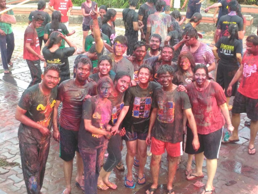 Holi Celebration At IIM Kozhikode