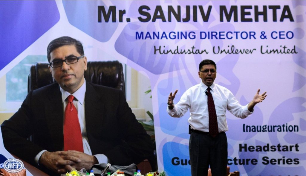 Leadership In The New Age - Mr. Sanjiv Mehta, MD And CEO, Hindustan Unilever Limited (HUL) In  Inauguration Of Headstart Guest Lecture Series At IIFT