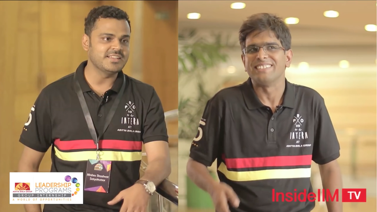 'I want to experience Chennai during my Internship at Idea' - Meet Vineet from IIM Ahmedabad & Shashvat from SIBM Pune - ABG Internship 2016 Live