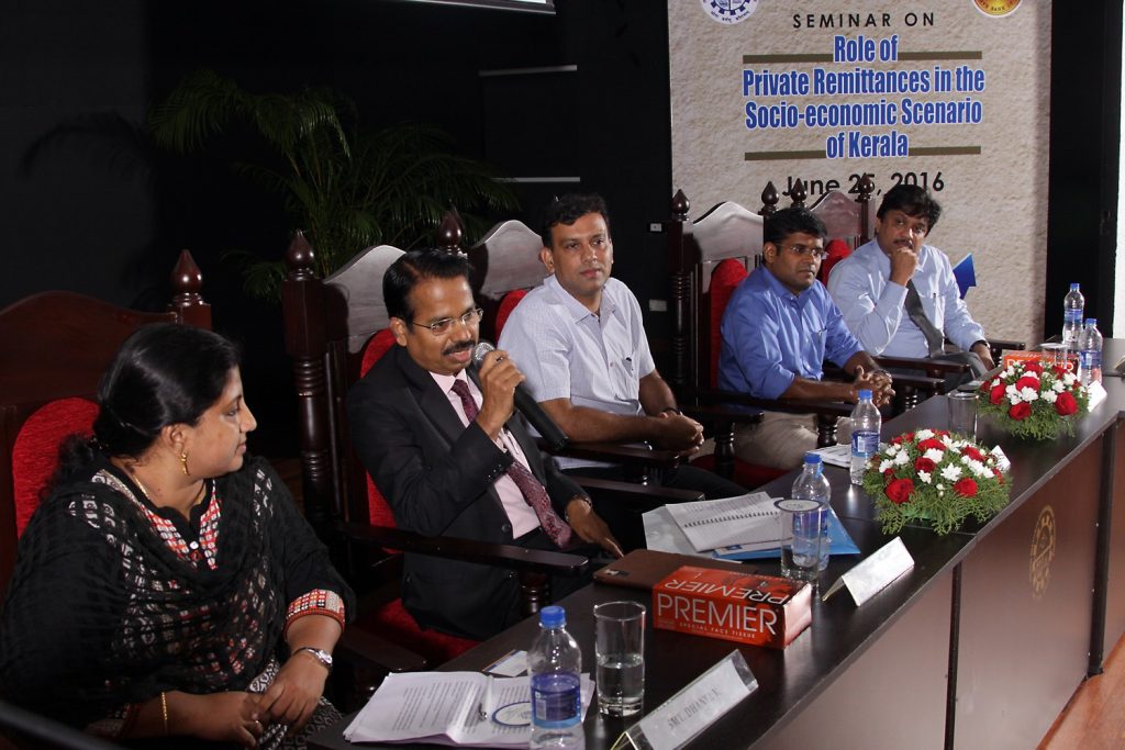 IIM Kozhikode In Association With RBI, Thiruvananthapuram Conducted A Seminar On The 'Role Of Private Remittances In The Socioeconomic Scenario Of Kerala’