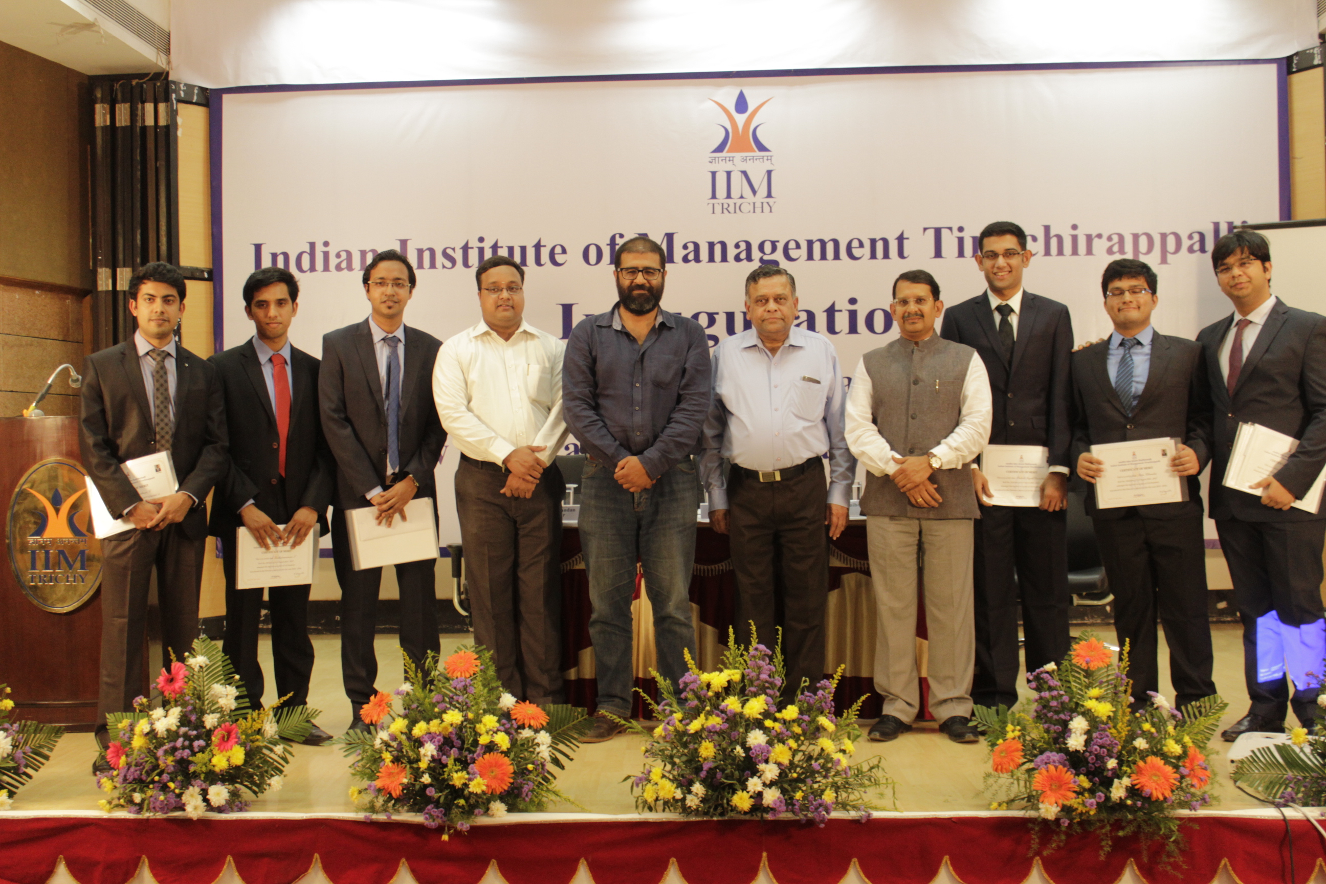 Inauguration of the fifth batch of fellow programme in management fpm