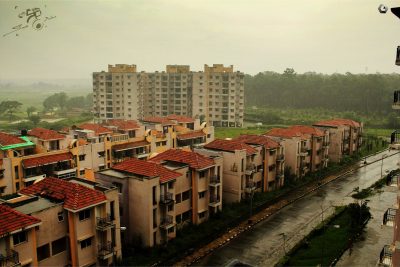 IIM Ranchi Hostel during rains