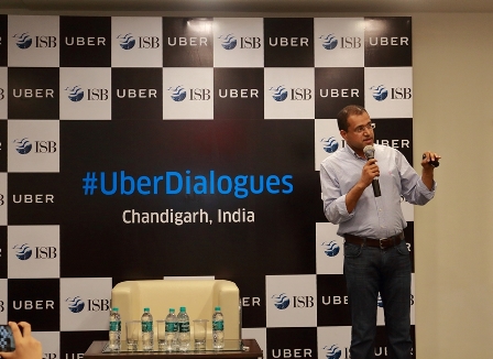 Uber Dialogues With Amit Jain, President, Uber India At ISB, Mohali Campus