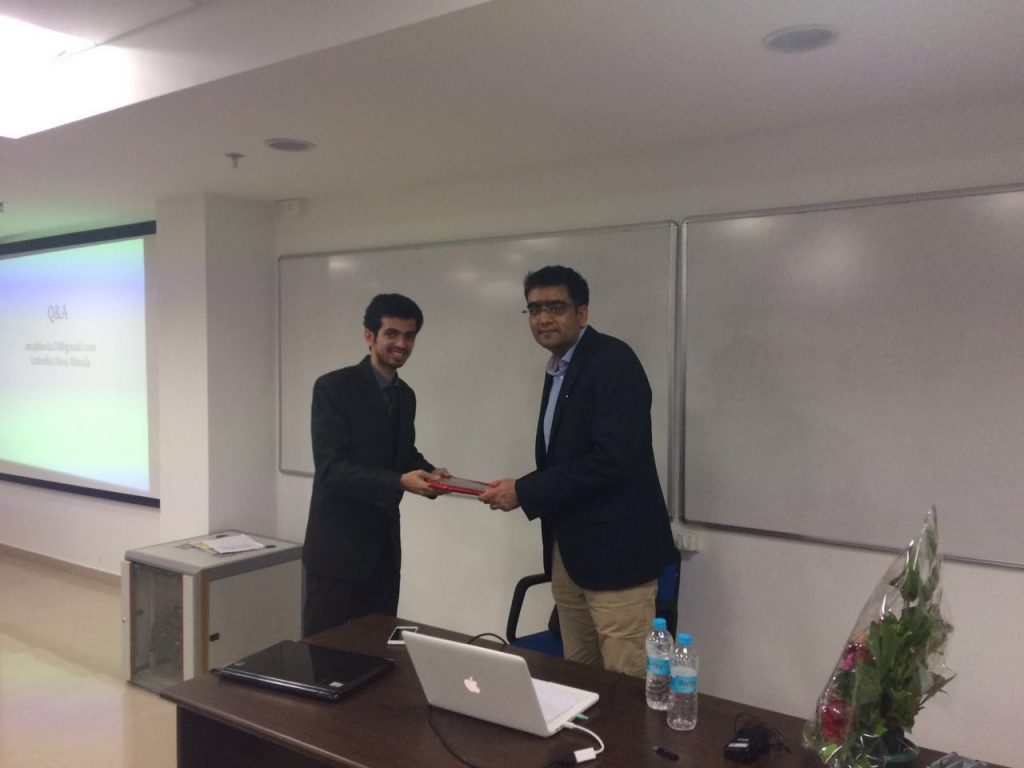 IIM Indore Mumbai Campus - Guest Lecture By Mr Anuj Khosla, Country Head At UnionPay International