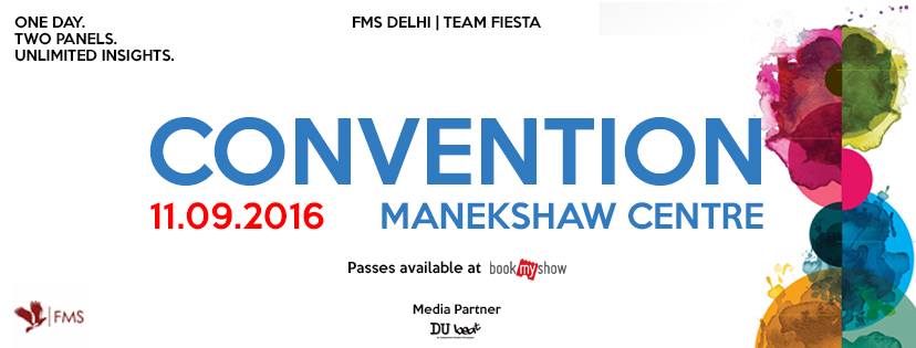 Convention 2016: The Annual Leadership Summit At FMS Delhi