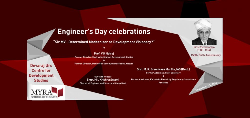 Engineer's Day Celebrations At MYRA