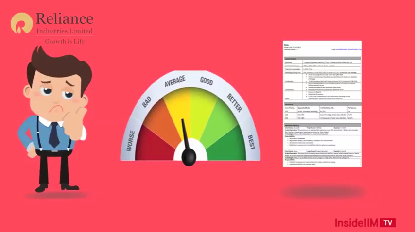 How To Make a Resume - Summer Time Madness - Part I - Reliance & InsideIIM