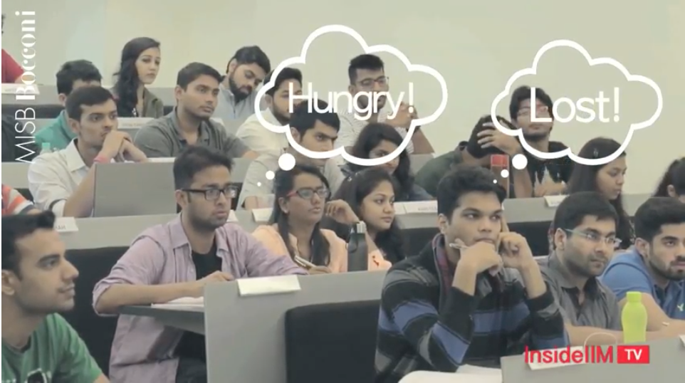 What Goes On In The Minds Of Our Classmates During An MBA Lecture