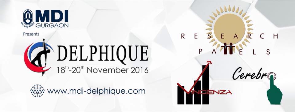 Delphique - The Only National Management Convention In Any Indian B-School - MDI Gurgaon