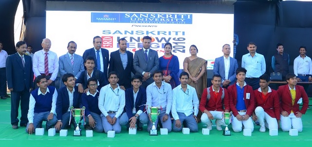 The 3rd “Sanskriti Knowledge Quest” Held By Sanskriti University In Association With FORE School Of Management, Delhi