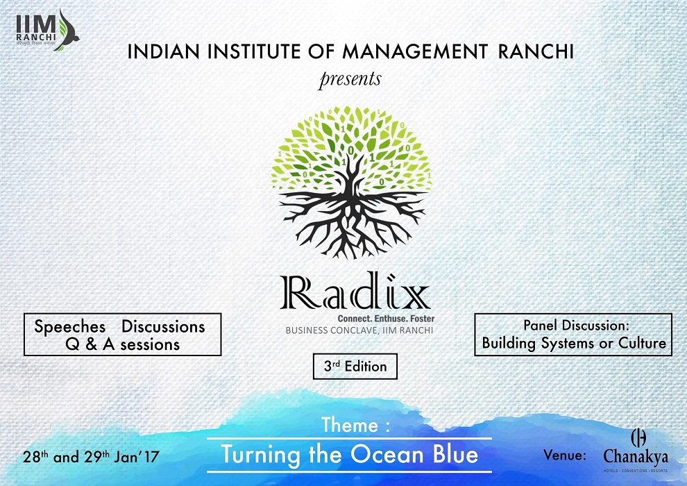Radix 2017 - Connect, Enthuse, Foster