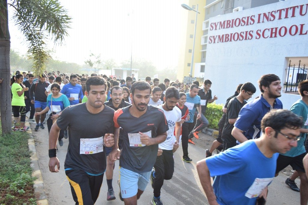 Over 400 Run For A Cause At SIBM Bengaluru's Life Dart 2017