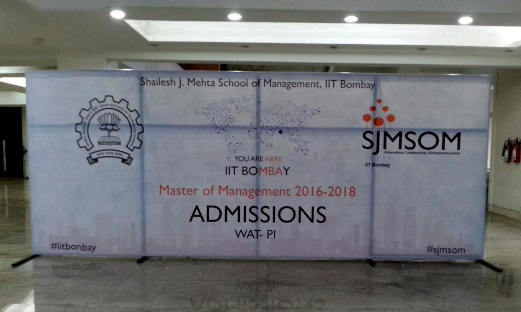 'Admissions Day Experience' By Achal Gupta - SJMSOM, IIT Bombay